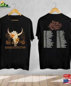Chris Stapleton 2024 Tour Merch All American Road Show Shirt Fan Gift Classic Hoodie