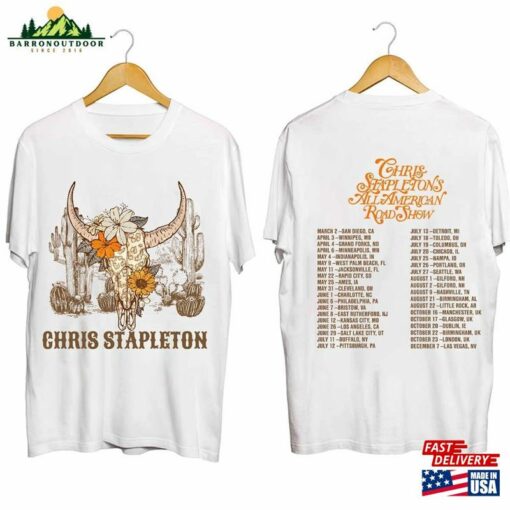 Chris Stapleton All American Road Show 2024 Tour Shirt Fan Classic Sweatshirt