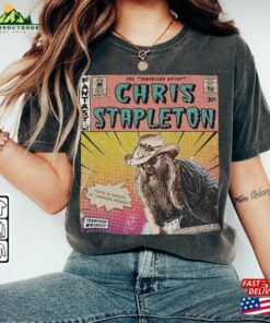 Chris Stapleton Comic Shirt 90S Vintage Merch Book Art Traveller Album World Tour Ticket 2023 Graphic Tee Gift For Fan V1 Sweatshirt Hoodie 1