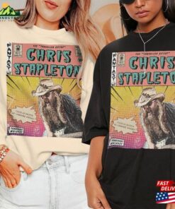 Chris Stapleton Comic Shirt 90S Vintage Merch Book Art Traveller Album World Tour Ticket 2023 Graphic Tee Gift For Fan V1 Sweatshirt Hoodie 1 Chris Stapleton Comic Shirt 90S Vintage Merch Book Art Traveller Album World Tour Ticket 2023 Graphic Tee Gift For Fan V1 Sweatshirt Hoodie 2