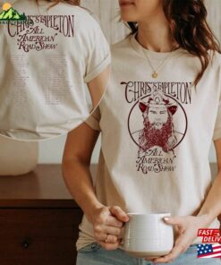 Chris Stapleton Country Music Tour Shirt Concert 2023 Comfort Color Sweatshirt Hoodie 1