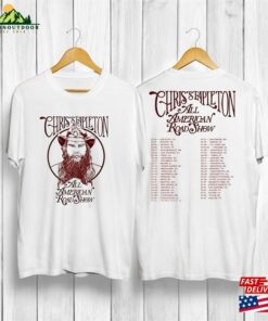 Chris Stapleton Country Music Tour Shirt Concert 2023 Comfort Color Sweatshirt Hoodie 2