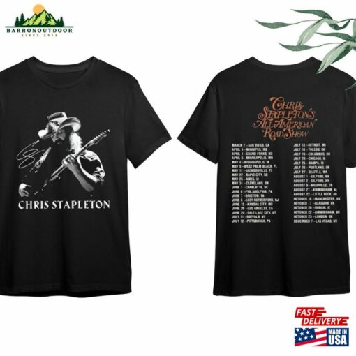 Chris Stapleton Tour 2024 Shirt Unisex T-Shirt