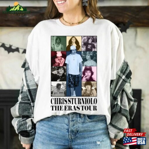 Chris Sturniolo Hot Tiktoker Eras Tour Shirt The Versus 2023 Concert Vintage 90S Y2k Graphic Tee Sweatshirt Classic