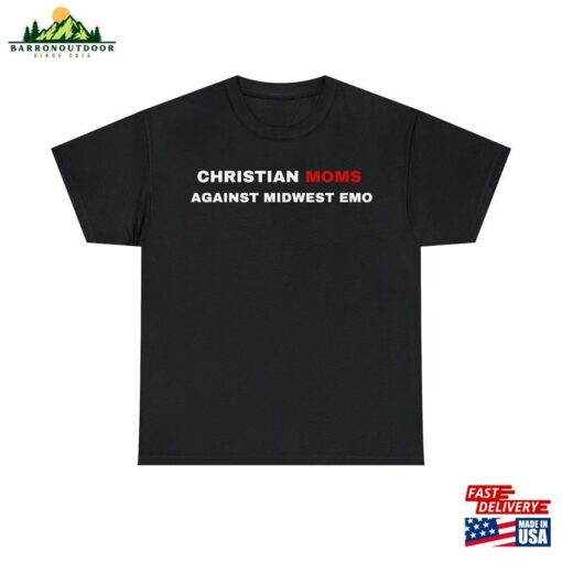 Christian Moms Against Midwest Emo Tee Classic Unisex