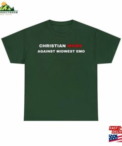 Christian Moms Against Midwest Emo Tee Classic Unisex 4