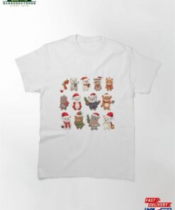 Christmas Bear Classic T-Shirt Sweatshirt Unisex