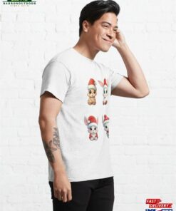 Christmas Bunnies Sticker Pack Classic T Shirt Hoodie Unisex 4