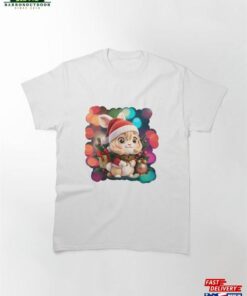 Christmas Bunny Classic T Shirt 1