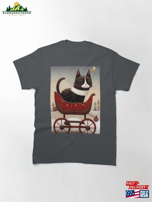 Christmas Cat Classic T-Shirt Sweatshirt