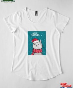 Christmas Cat Premium Scoop T-Shirt Hoodie Classic 2 Christmas Cat Premium Scoop T Shirt Hoodie Classic 3