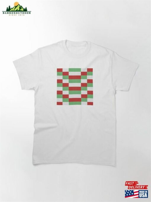 Christmas Checks Classic T-Shirt Hoodie