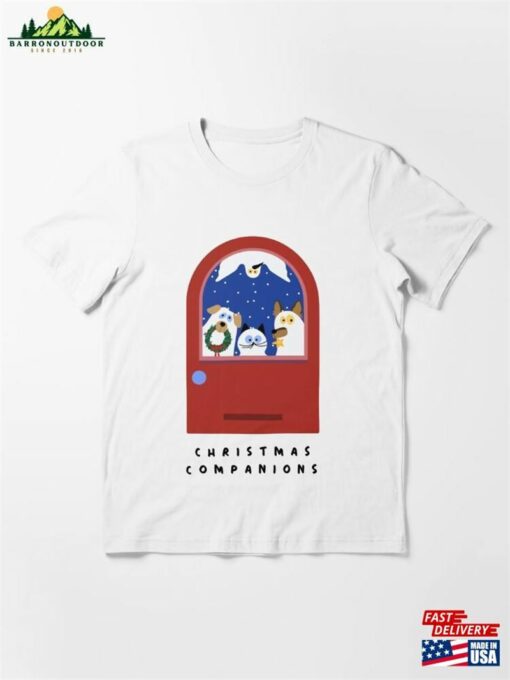 Christmas Companions Furry Friends’festive Essential T-Shirt Classic Unisex