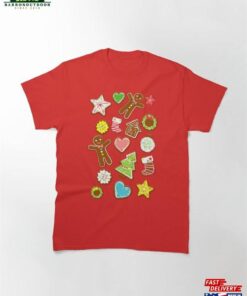 Christmas Cookies Pattern Classic T-Shirt Hoodie