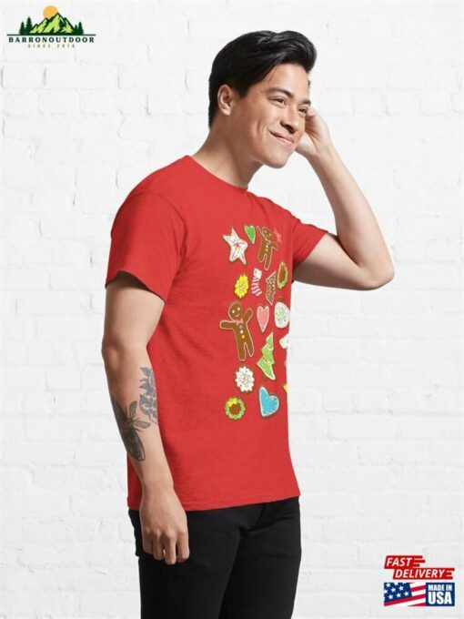 Christmas Cookies Pattern Classic T-Shirt Hoodie