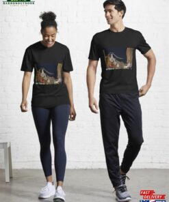 Christmas Decoration And Lights In Graben Shopping Street By Night Vienna Austria Active T-Shirt Classic Hoodie