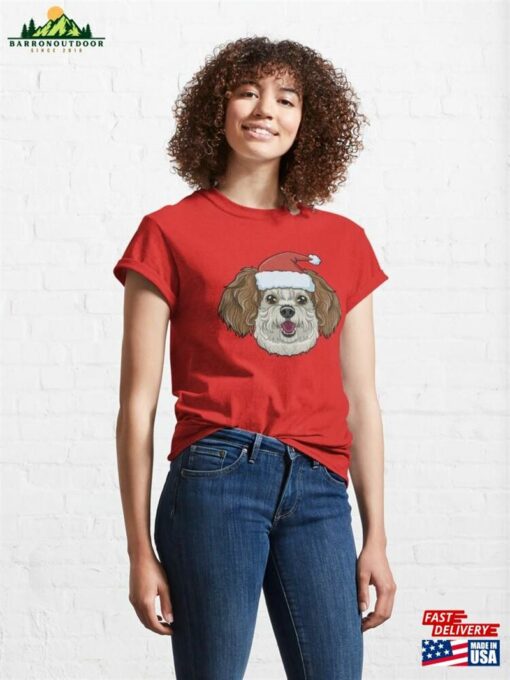 Christmas Dogs Cavoodles Sticker Classic T-Shirt Hoodie Sweatshirt