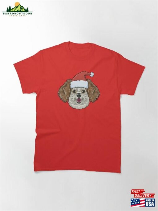 Christmas Dogs Cavoodles Sticker Classic T-Shirt Hoodie Sweatshirt