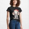 Christmas Elephant Classic T-Shirt