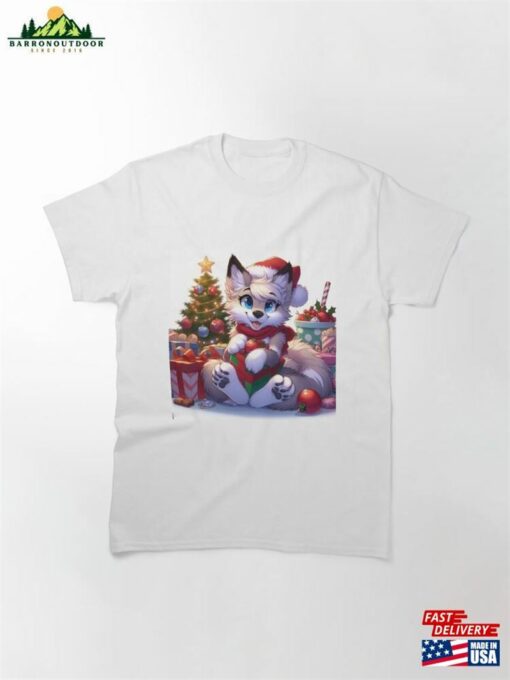 Christmas Furry Winter Holiday Classic T-Shirt Hoodie Unisex