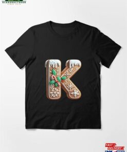 Christmas Gingerbread Alphabet K Essential T Shirt Classic Sweatshirt 2