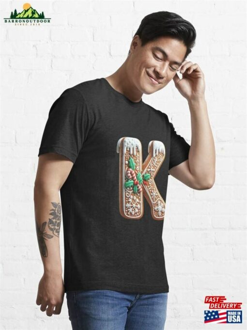 Christmas Gingerbread Alphabet K Essential T-Shirt Classic Sweatshirt