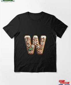 Christmas Gingerbread Alphabet W Essential T Shirt Sweatshirt 2