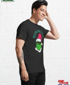 Christmas Grinch Resting Face Classic T Shirt Hoodie 4