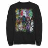 Comic Strip Graphic Sweatshirt
