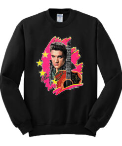 Elvis Presley Guitar Sweatshirt Elvis Presley Guitar Sweatshirt