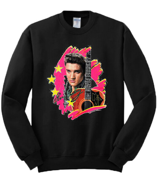 Elvis Presley Guitar Sweatshirt