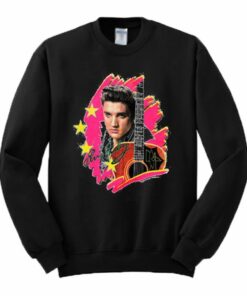 Elvis Presley Guitar Sweatshirt