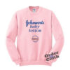 Johnson’s Baby Lotion Mildness Sweatshirt
