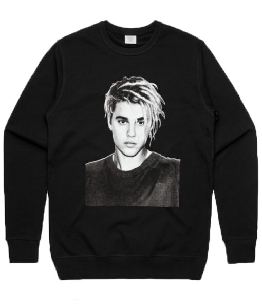 Justin Bieber Printed Sweatshirt