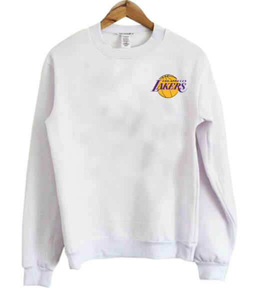 LA Lakers Pocket Print Sweatshirt