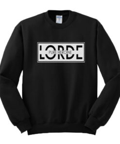 Lorde Pure Heroine Sweatshirt