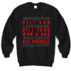 Marilyn Mansion Music Warning Sweatshirt