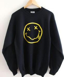 Nirvana Smiley Logo Sweatshirt