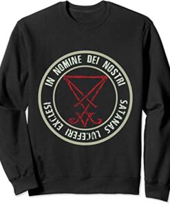 Nomine Dei Nostri Satanas Sweatshirt