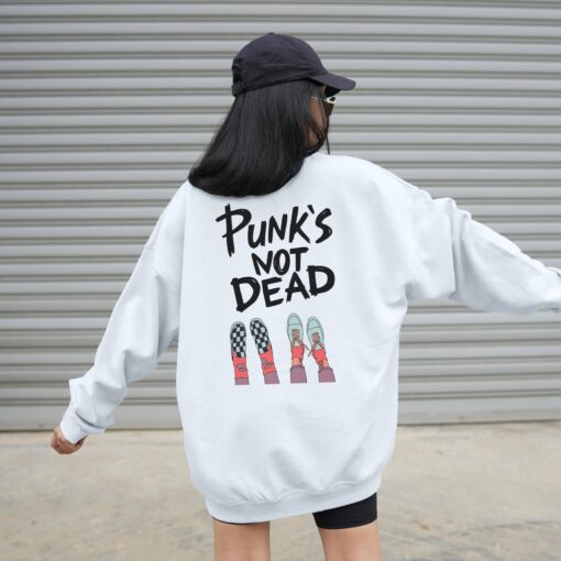 Punk’s Not Dead Graphic Sweatshirt