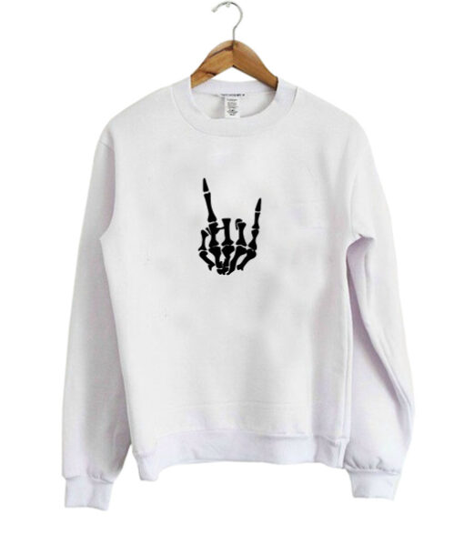 Skeleton Hand sweatshirt