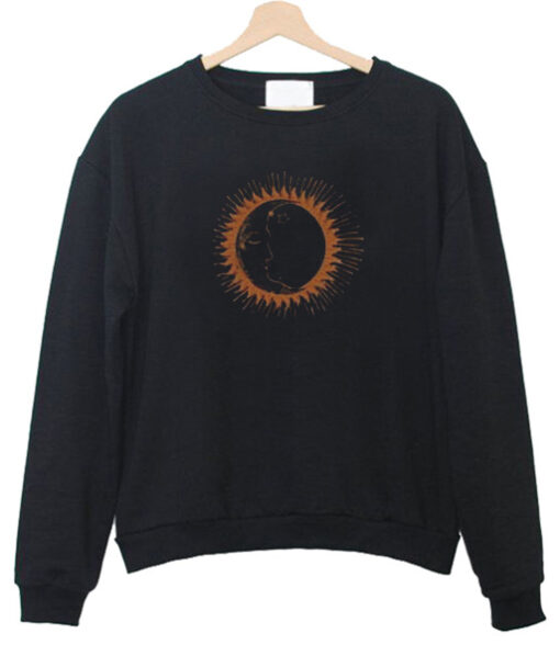 Sun And Moon Crewneck Sweatshirt