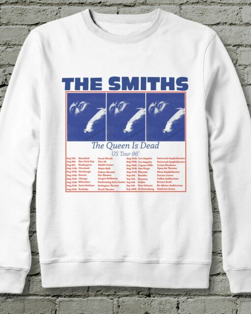 The Smiths The Queen is dead Us tour 86 Sweatshirt