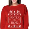Winter Is Here Christmas Sweatshirt