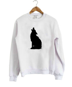 Wolf Silhouette sweatshirt