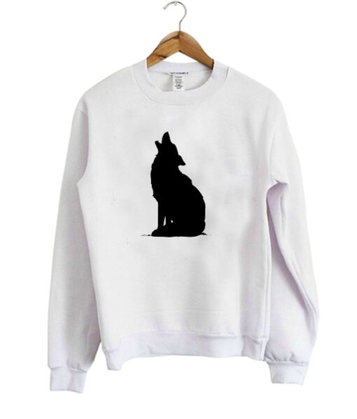 Wolf Silhouette sweatshirt