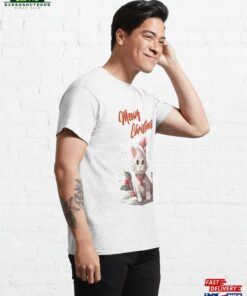 Christmas Kawaii Kitty Classic T Shirt Unisex 4