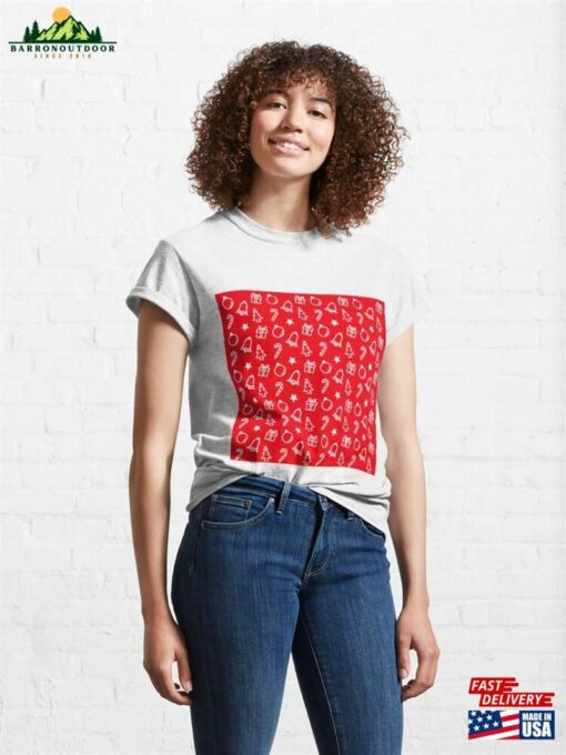 Christmas Pattern Classic T-Shirt Unisex