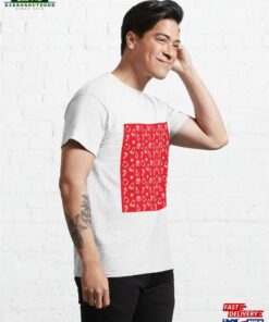 Christmas Pattern Classic T-Shirt Unisex 3 Christmas Pattern Classic T Shirt Unisex 4
