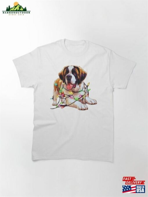 Christmas Saint Bernard! Classic T-Shirt Sweatshirt